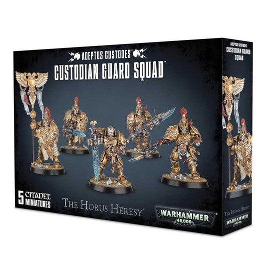 Custodian Guard Squad - Adeptus Custodes - WH40K