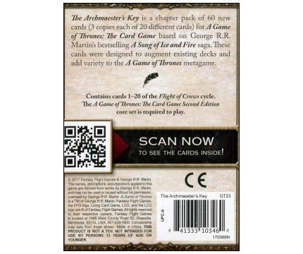 The Archmaester's Key (Exp.) - A Game of Thrones: The Card Game (Second Edition)