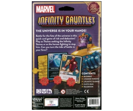 Marvel Infinity Gauntlet - A love Letter Game