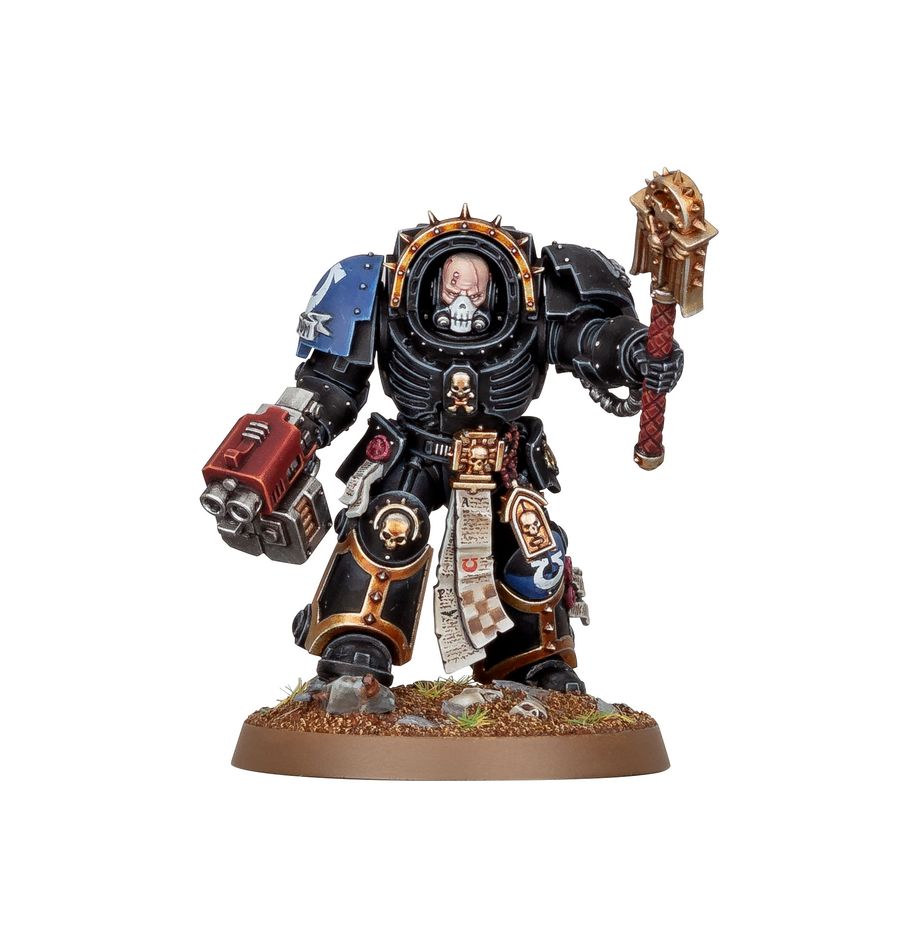 Space Marines WH 40K - Chaplain in Terminator Armour