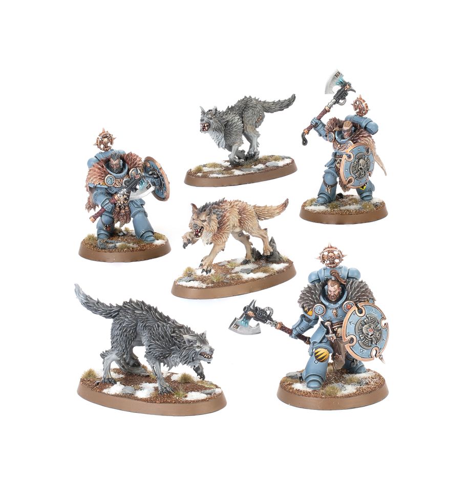Wolf Guard Headtakers - Space Wolves - WH40K
