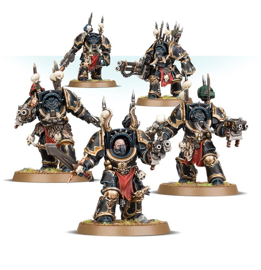Chaos Terminator Squad - Chaos Space Marines