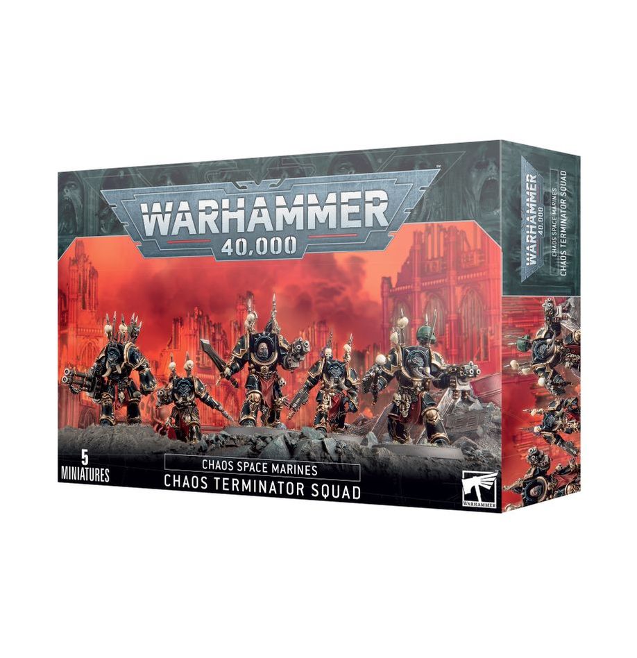 Chaos Terminator Squad - Chaos Space Marines