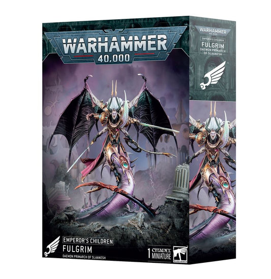 Fulgrim - Emperorś Children - Daemon Primarch of Slaanesh - WH40K Släpps 26/4-2025