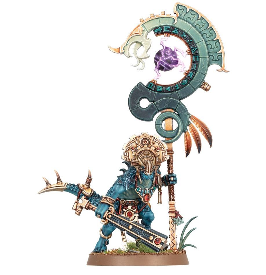 Saurus Astrolith Bearer - Seraphon - AOS