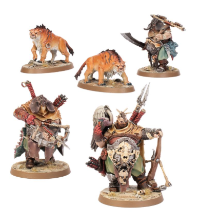 Hunters with Sabrefangs - Ogor Mawtribes - AOS
