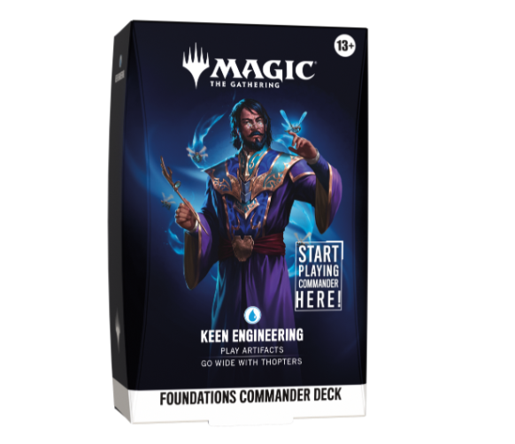 Keen Engineering - Foundations Commander Deck - MTG - Start playing commander