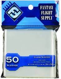 Square Card Sleeves (70x70 mm)