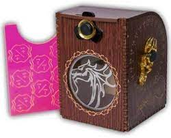 ADC Blackfire Entertainment 91748 Dragon Wooden Deck Case - Red