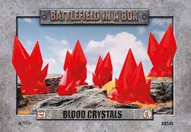 Blood Crystal - Battlefield in a box painted tabletop terrain