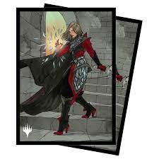 MTG - Wilds of Eldraine Rowan, Scion of war, Sleeves 100 st