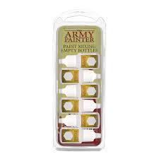 Paint Mixing Empty Bottles (With mixing balls)