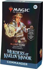MTG - Blame Game - Commander - Murders at Karlov Manor