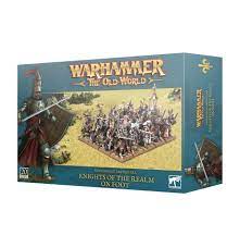 Knights of the realm on foot - WH - The old world