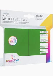 Gamegenic Matte Prime Sleeves Green (100 st)