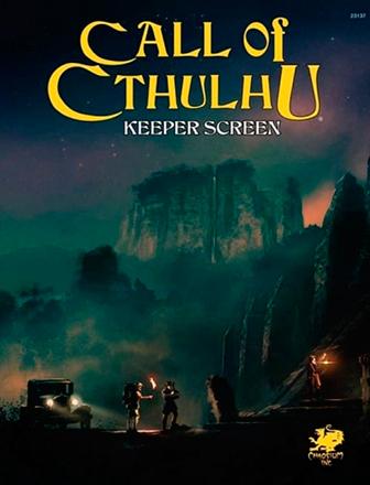 Keeper Screen - Call of Cthuhu