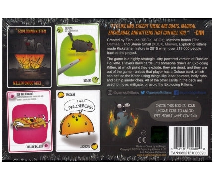 Exploding kittens (ENG)