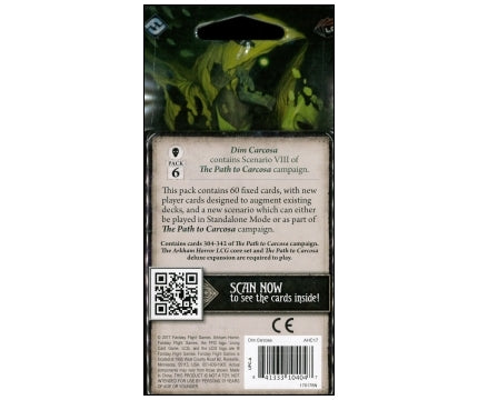 Dim Carcosa Mythos Pack (EXP) - Arkham Horror - The Card Game