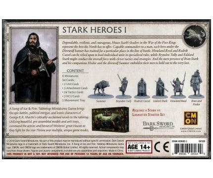 Stark heroes 1 - A Song of Ice & Fire: Tabletop Miniatures Game -  (Exp.)