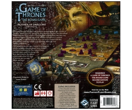 Mother of the Dragons - A game of Thrones the boardgame 2nd edition - EXP