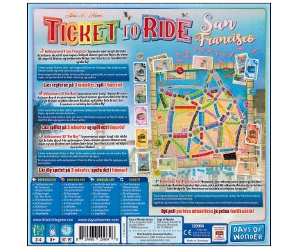 Ticket to ride - San Francisco (SVE)