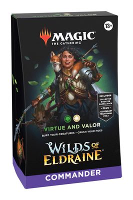 MTG - Wilds of Eldraine Commander Deck: Virtue and Valor