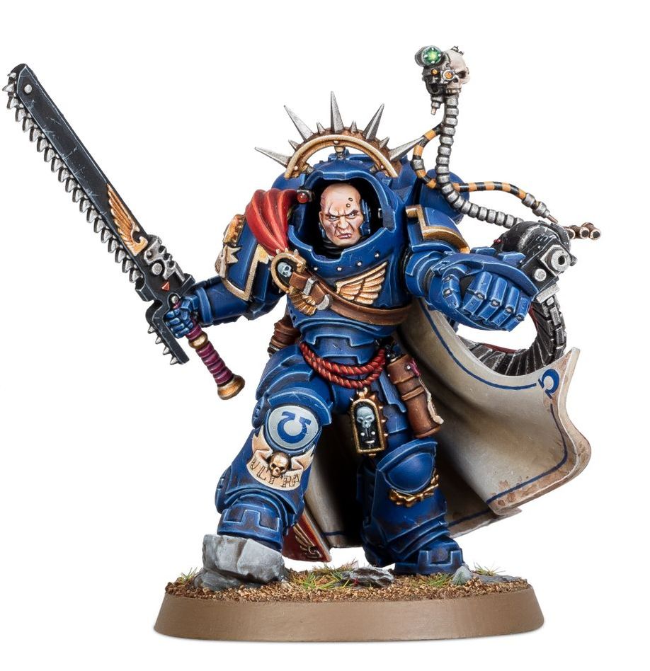 Captain in Gravis Armour - Space Marines - WH40K