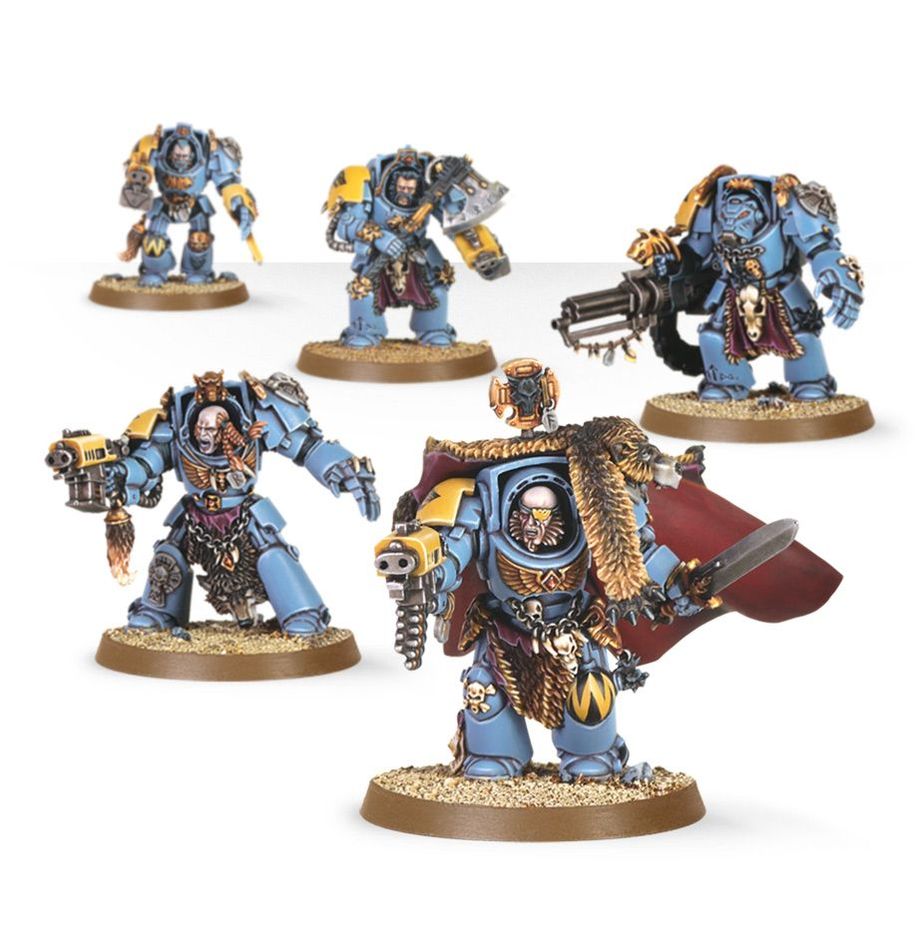 Wolf Guard Terminators - Space wolves - WH40K