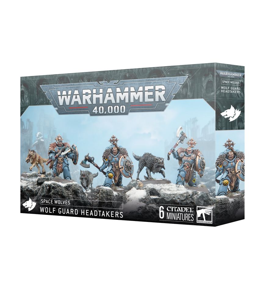 Wolf Guard Headtakers - Space Wolves - WH40K