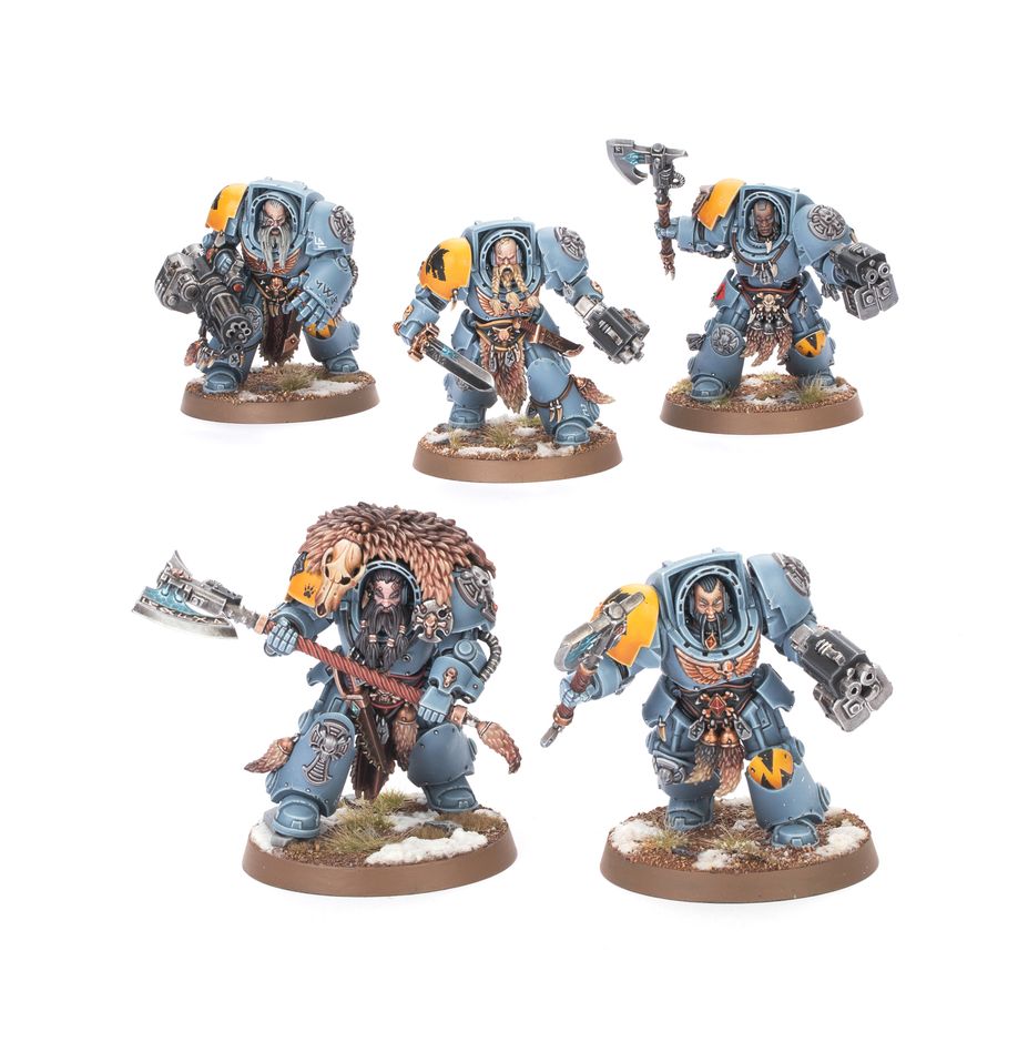 Wolf Guard Terminators - Space wolves - WH40K