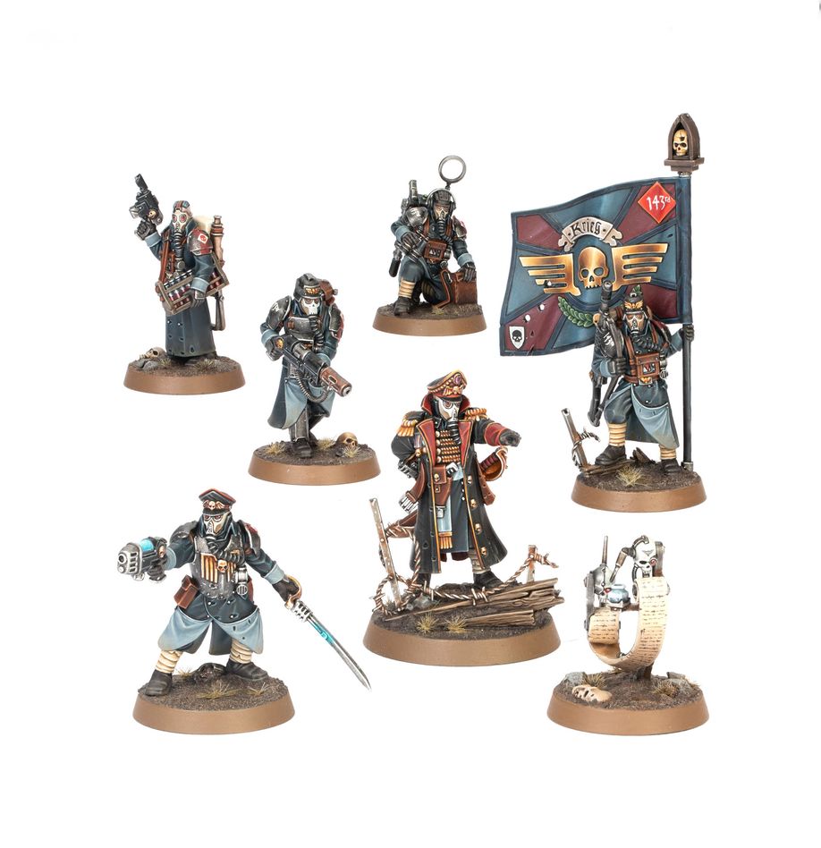Krieg Command Squad Astra Militarium - WH40K