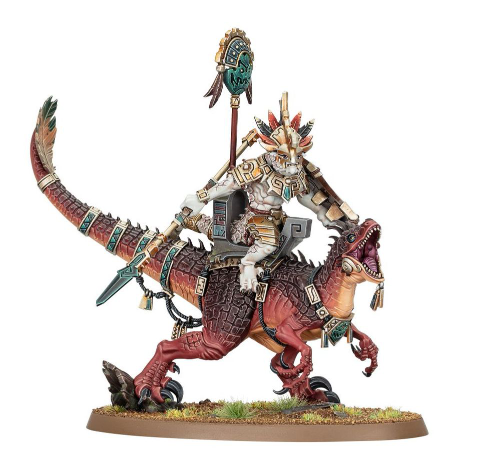 Saurus Scar-Veteran on Aggradon - Seraphon - AOS