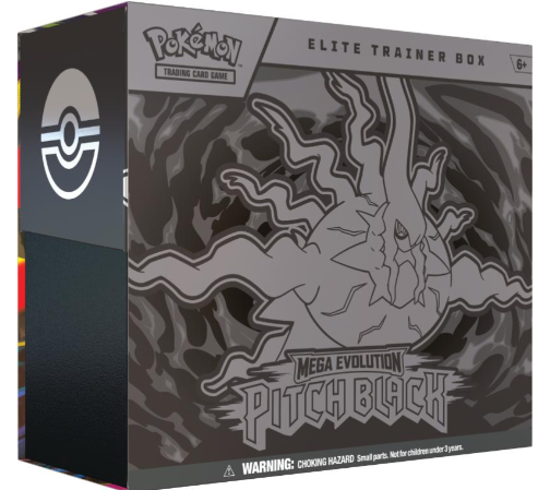 Mega Evolution - Pitch Black Elite Trainer Box - Pokemon