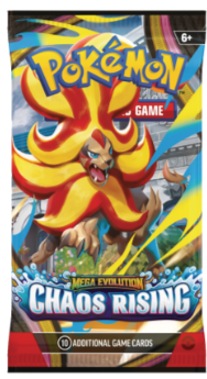 Chaos Rising Booster Pack - Mega Evolution - Pokemon