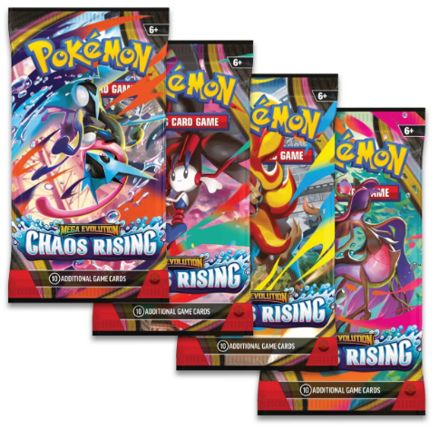 Chaos Rising Booster Pack - Mega Evolution - Pokemon