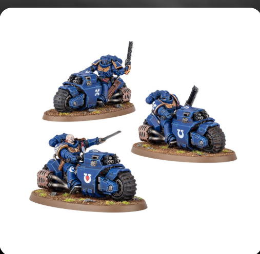 Outrider Squad - Space Marines - WH 40K