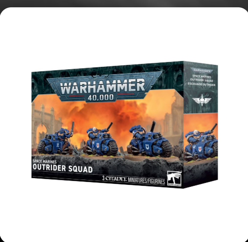 Outrider Squad - Space Marines - WH 40K