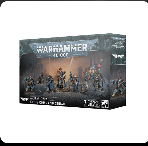 Krieg Command Squad - Astra Militarium - WH40K