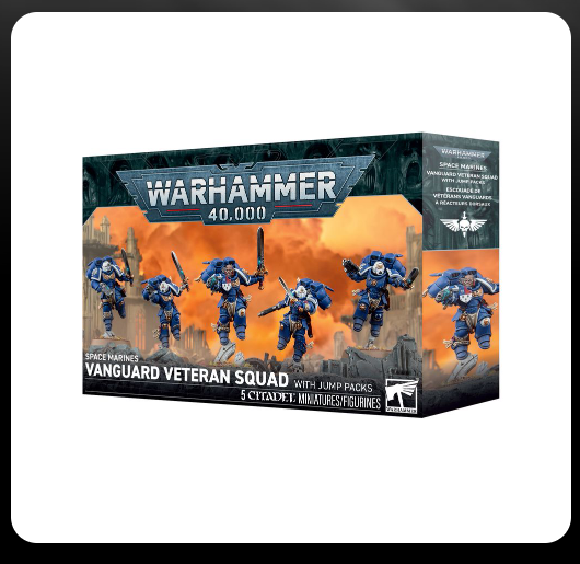 Vanguard Veteran Squad with Jump Packs - Space Marines - WH40K