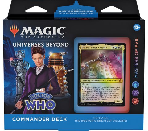 Doctorś greatest villians - Doctor Who - Commander deck - MTG