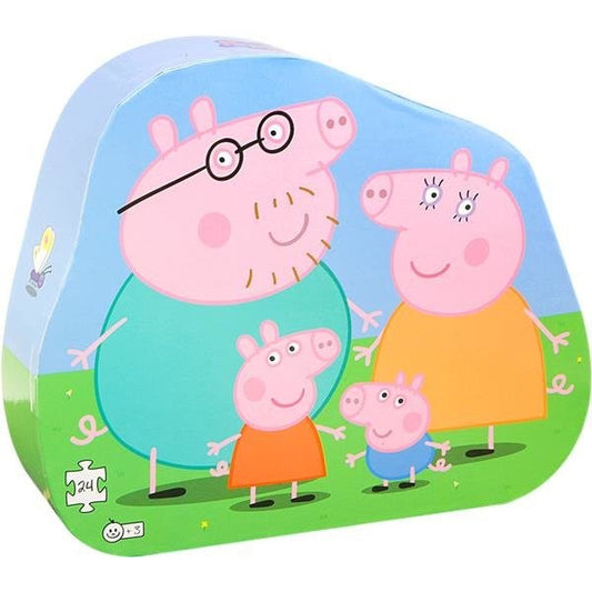 Peppa Pig pussel - Familj