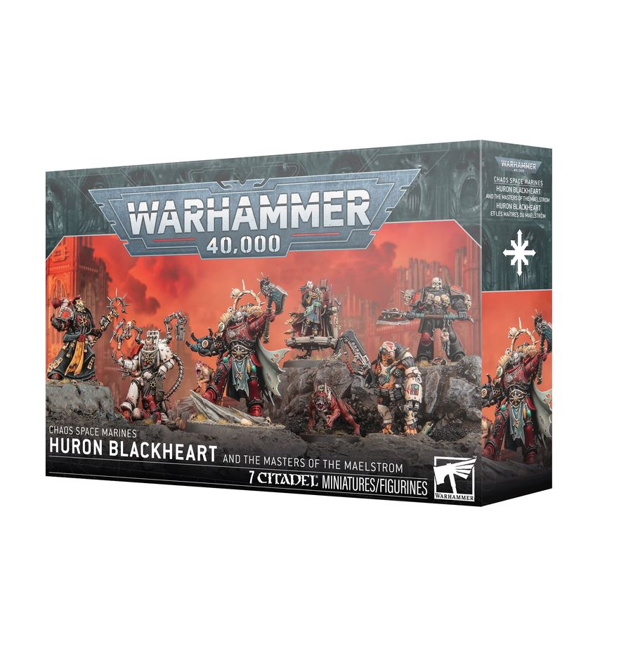 Huron Blackheart and the Masters of the Maelstrom - Chaos Space Marines