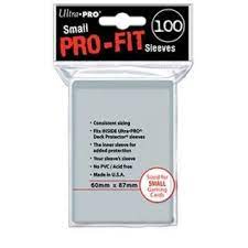 Ultra Pro Small Pro- fit 100 st - (60x87 mm) clear