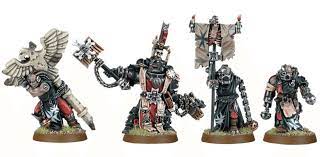 Chaplain Grimaldus & Retinue