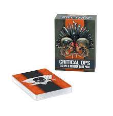 Critical Ops - Tac Ops & Mission Card Pack