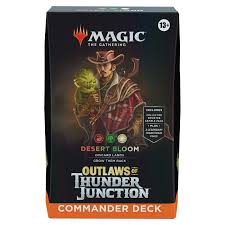 MTG - Desert Bloom- Outlaws of the Thunder Junction - Commander deck