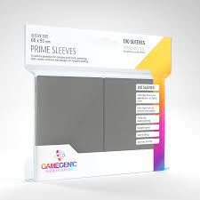 Prime Sleeves Grey 66x91 mm