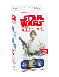 Luke Skywalker - Destiny Dice and card game - Star Wars