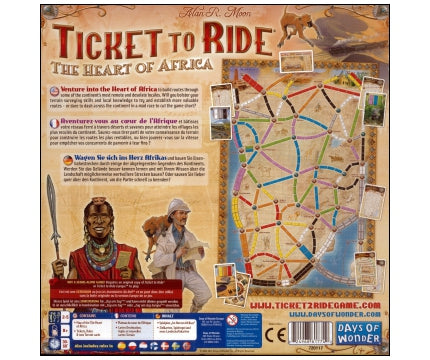 Ticket to Ride - The Heart of Africa Expansion