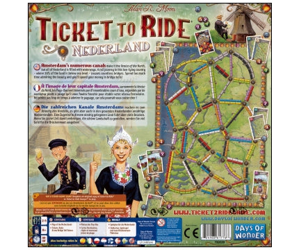 Ticket to Ride - Nederland Expansion